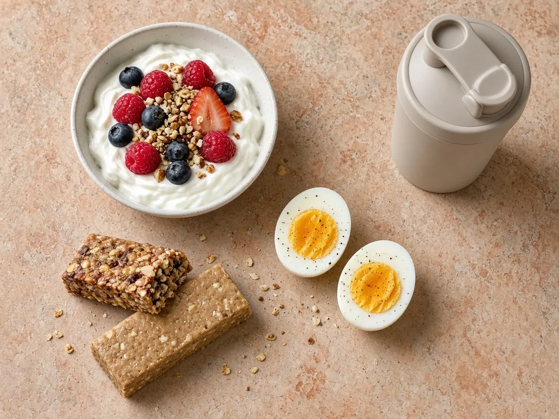 High-protein diet food store